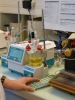 Water content of liquefied gas